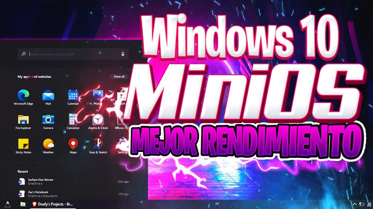 Explorando Windows 10 MiniOS: Una Guía Completa